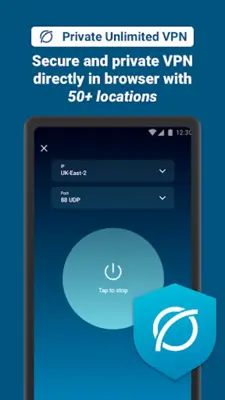 Max Browser-Private & Security android App screenshot 0