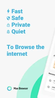 Max Browser-Private & Security android App screenshot 6